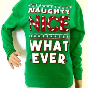 IMMEDIATE SHIPPING! Fun Christmas Sweater by 'No Boundaries' WILL SHIP SAME DAY!